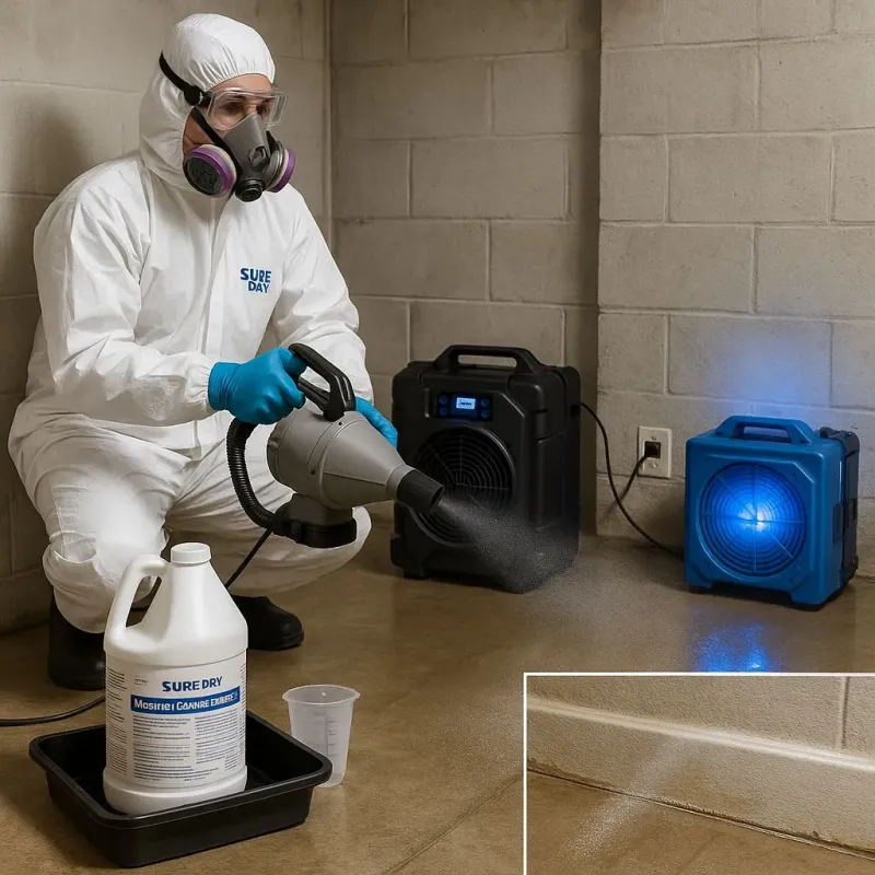 Sanitization and Odor Removal process in Bismarck, MO