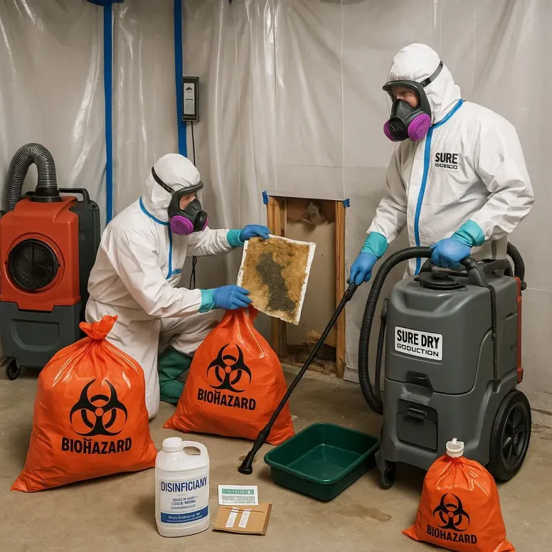 Contaminated Water Handling Protocols process in Bismarck, MO
